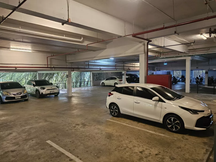 Garagem gratuita para os hóspedes