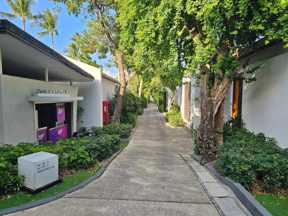 Moradias mais próximas da praia