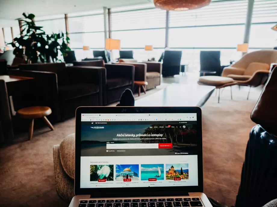 Descontrair no Salão T3 do Cathay LHR