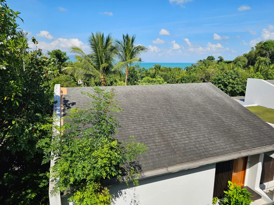 Vista para o mar a partir do quarto