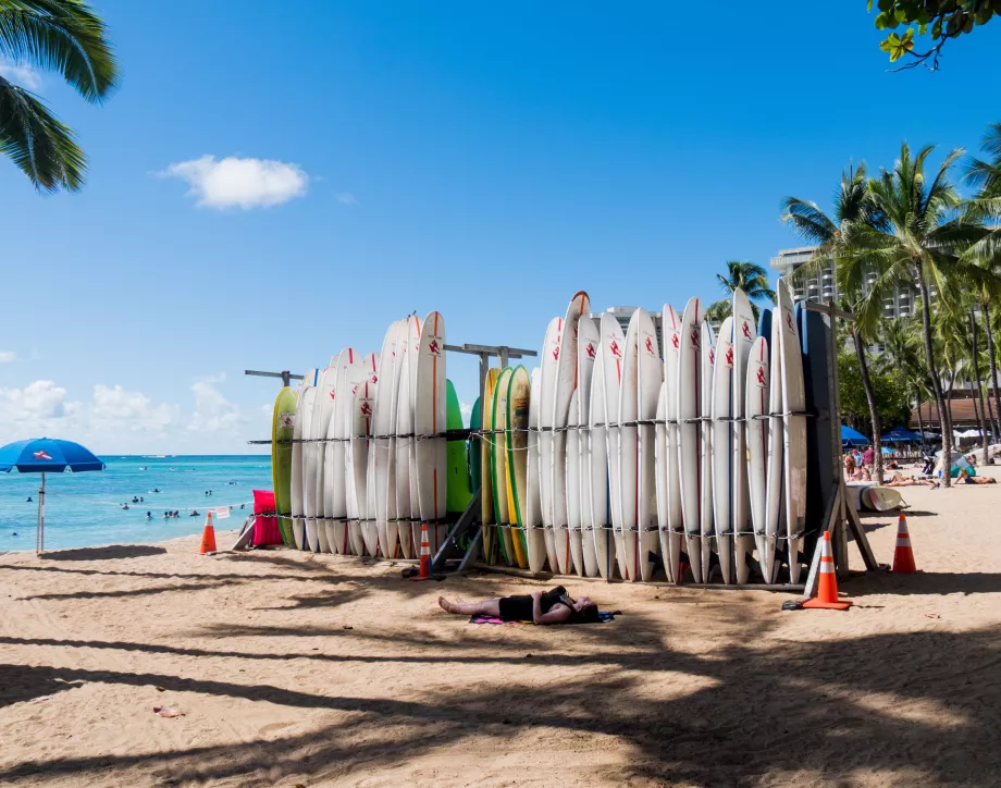 Surf em Waikiki
