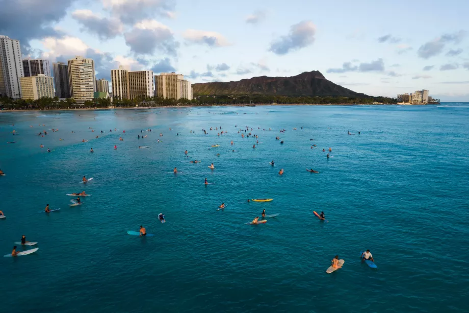 Surf em Waikiki