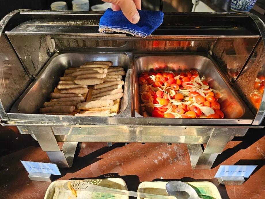 Pequeno-almoço - refeições quentes