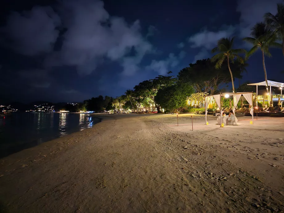 Noite Chaweng, parte norte