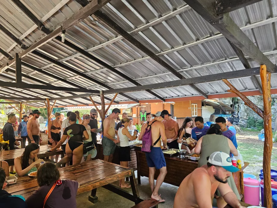 Almoço incluído no preço da viagem