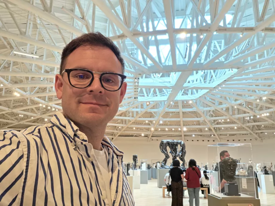 Eu em Museo Soumaya