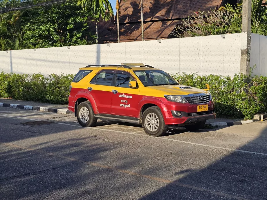 Táxi em Chaweng