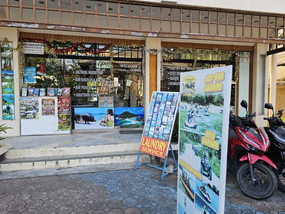 Agência de turismo que oferece excursões em Chaweng