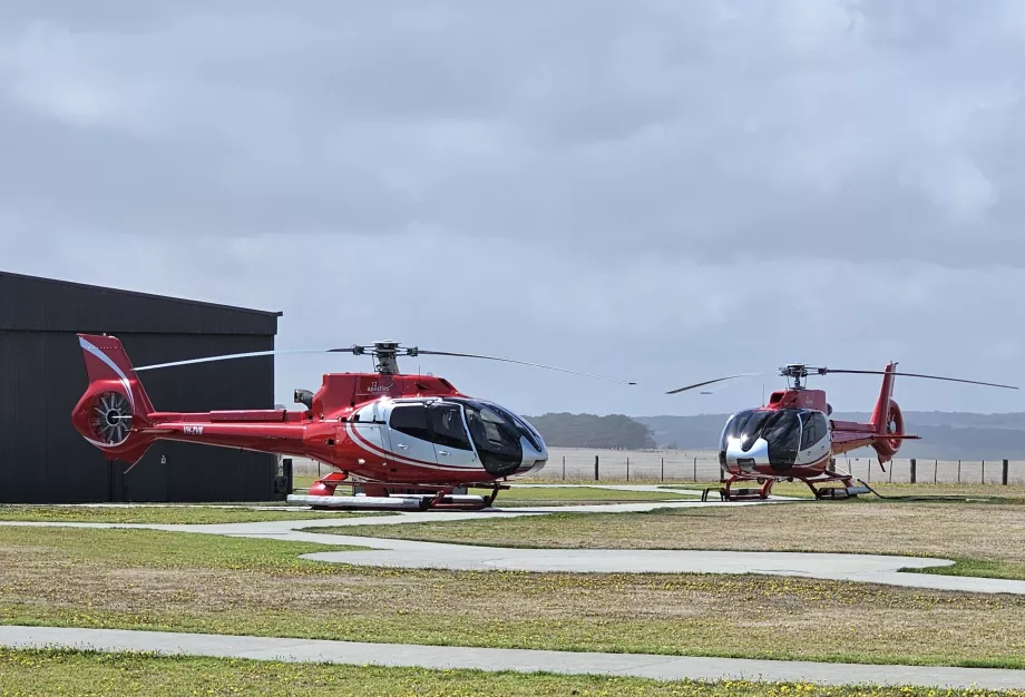 Voos turísticos de helicóptero