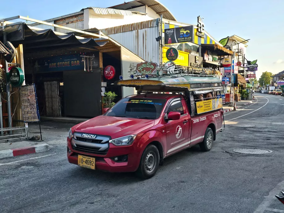 Songthaew em Koh Samui