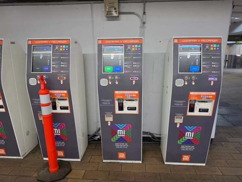 Máquinas de venda automática de cartões MI