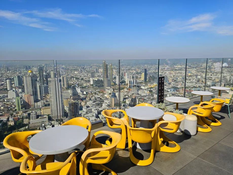 King Power Mahanakhon - vista do telhado