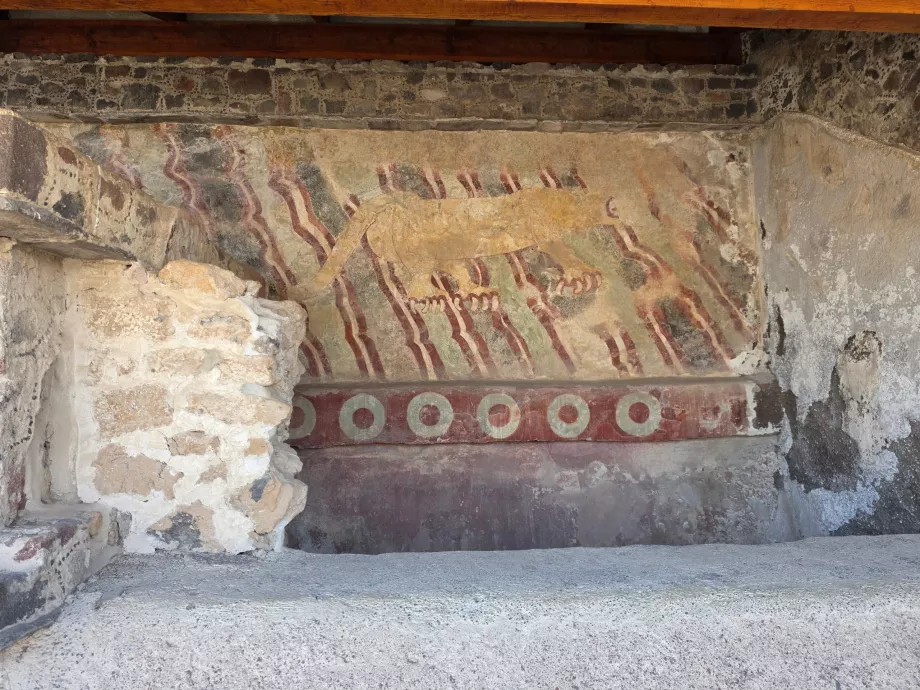 Mural de um puma