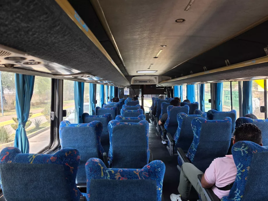 Interior do autocarro