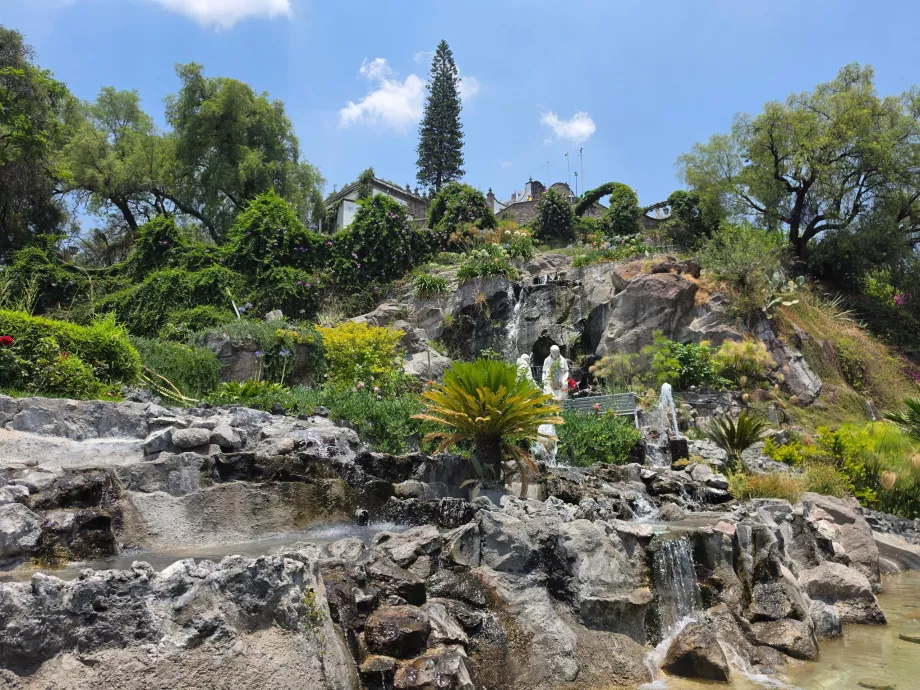 Vista de baixo do Cerro Tepeyac