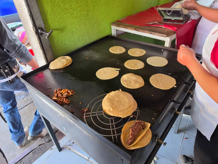 Paragem para tacos barbacoa