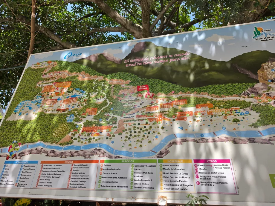 Mapa da zona