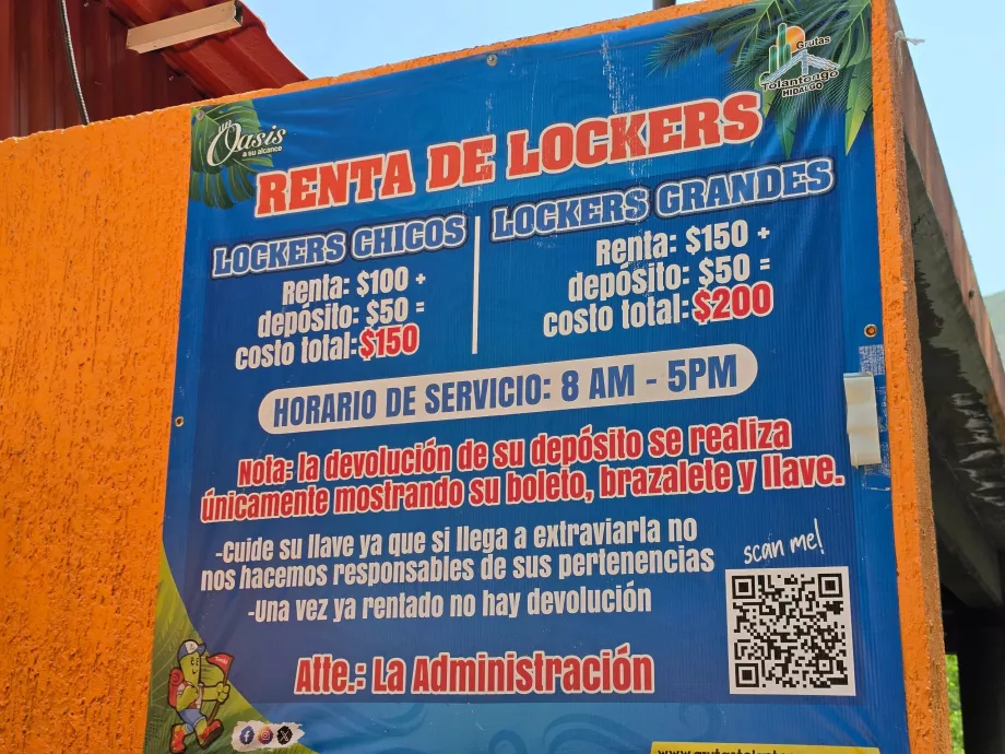 Preços dos depósitos