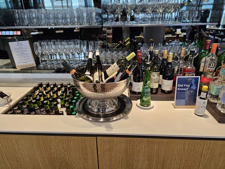 Oferta de bebidas alcoólicas