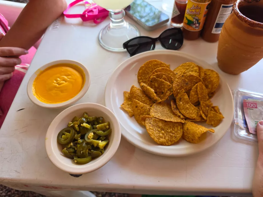O nosso lanche - nachos