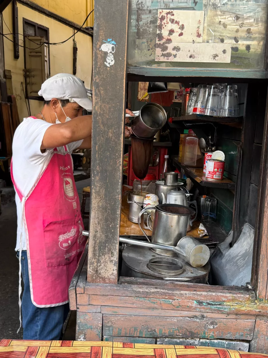 Go Café, preparação de café