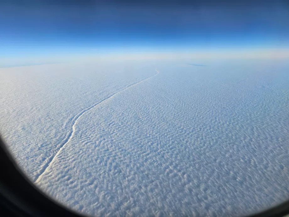 Vistas durante o voo