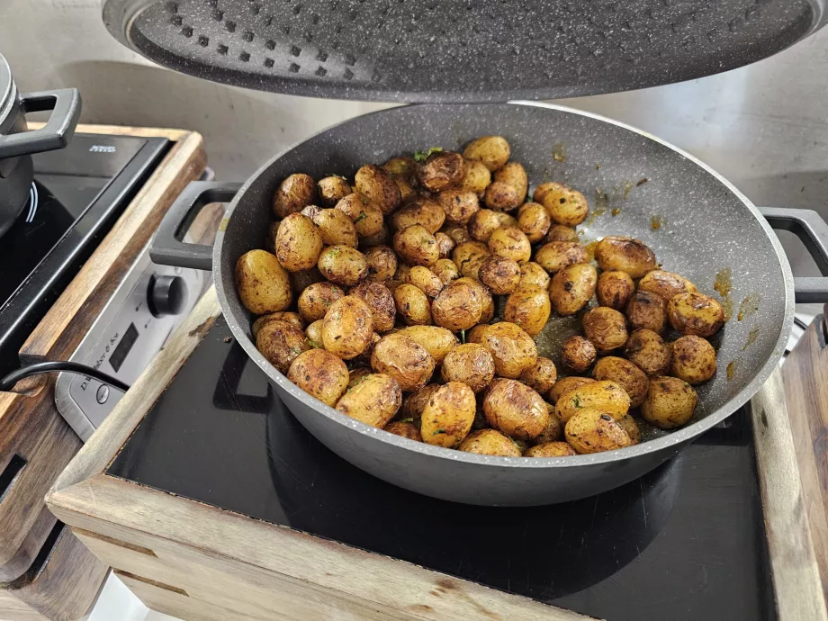 Batatas - menu de almoço