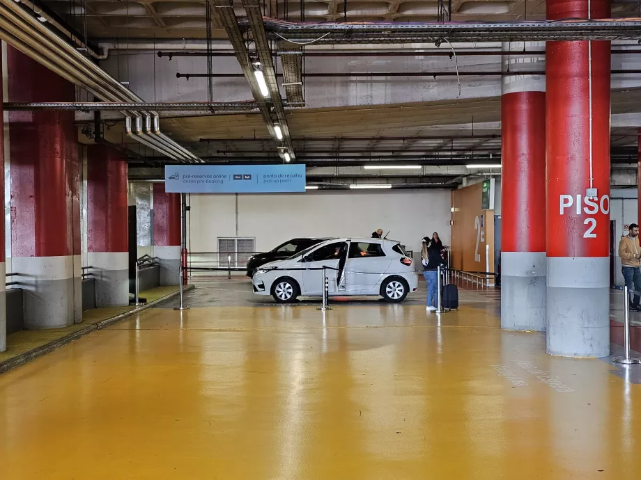 Ponto de recolha, Uber e Bolt
