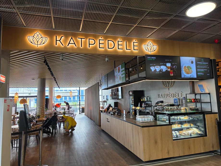 Restaurante na área pública