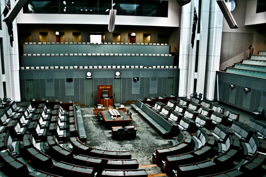 Interior do Parlamento