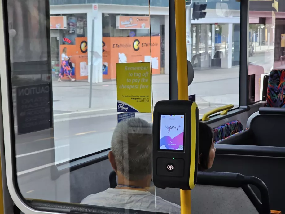 Validador de bilhetes de autocarro