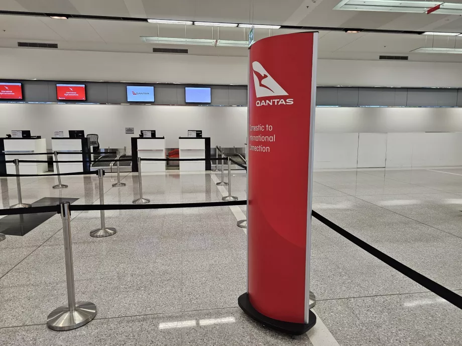 Check-in no aeroporto