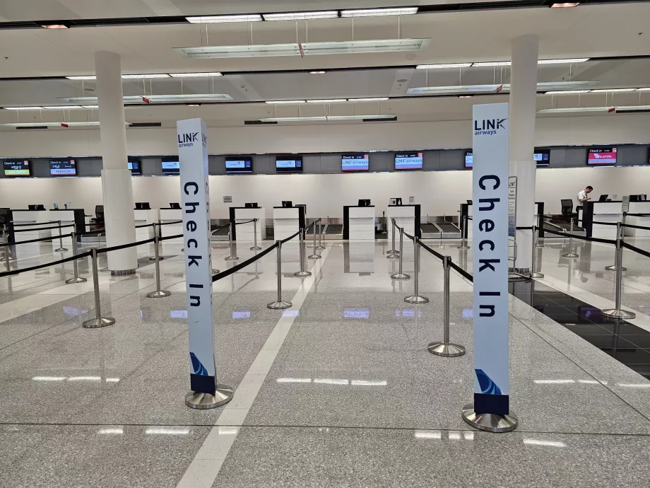 Check-in no aeroporto
