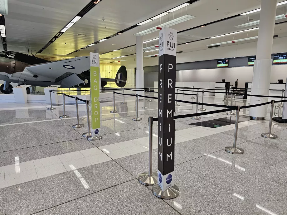 Check-in no aeroporto