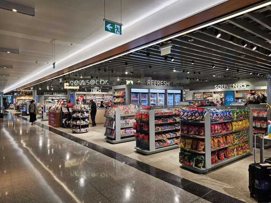 Duty Free, secção de trânsito
