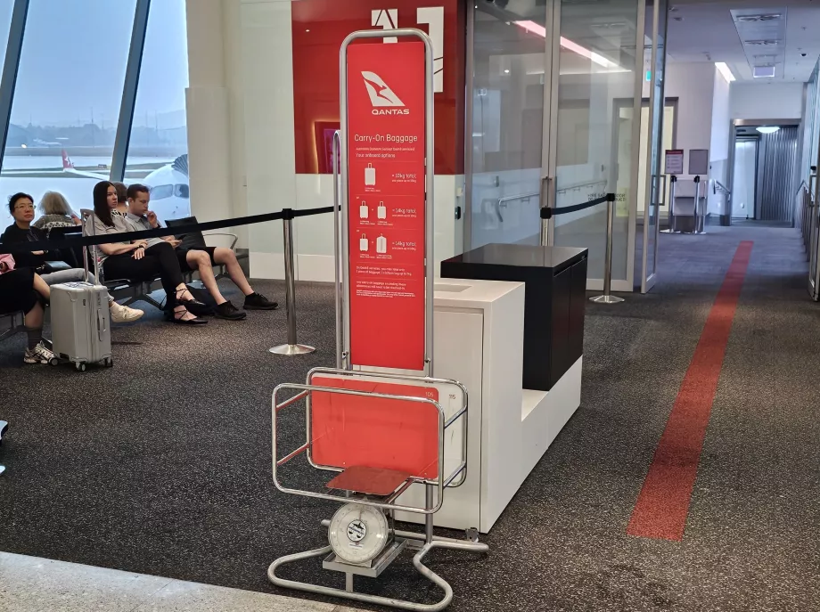 Modelo de bagagem de mão