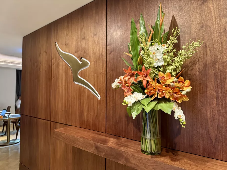 Entrada para a sala de estar