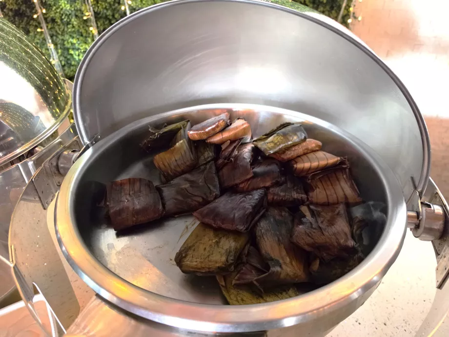 Pequeno-almoço: tamales