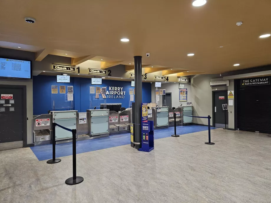 Balcões de check-in