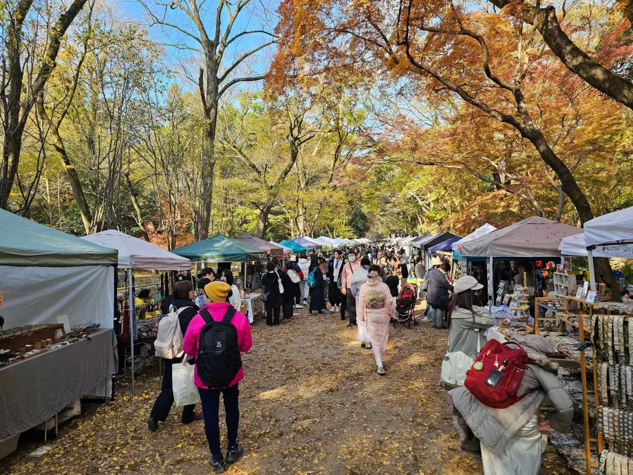 O caminho para o Santuário de Shimogamo