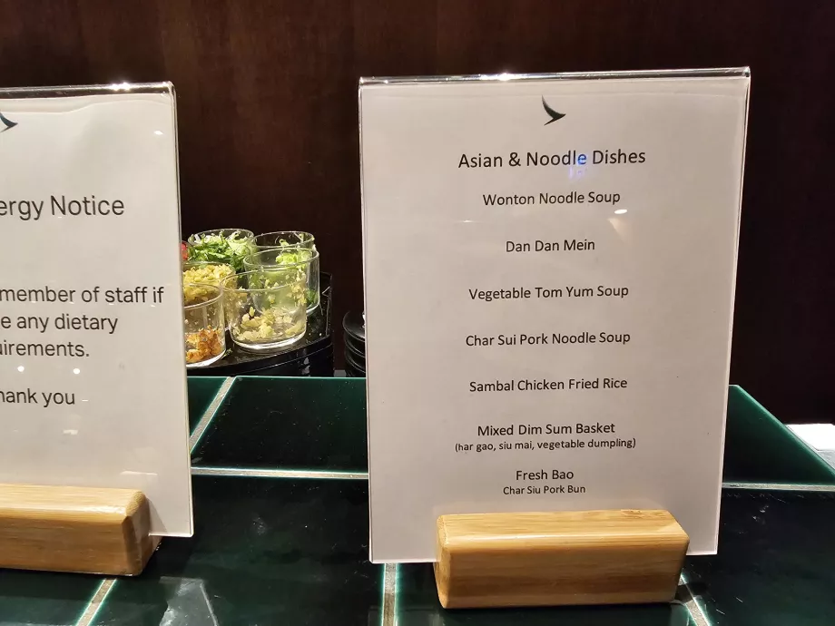 Bar de massas - menu