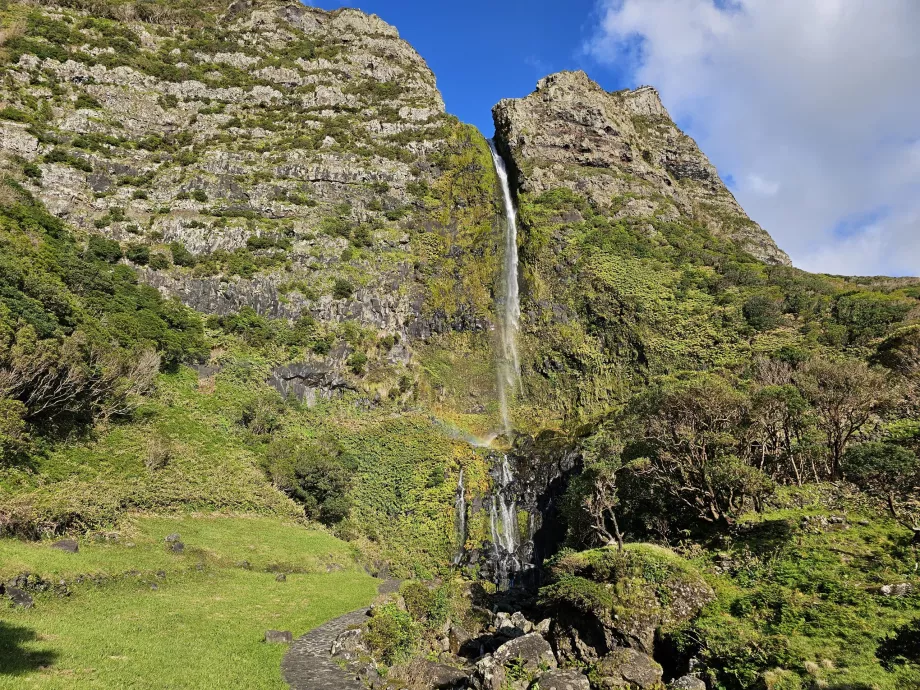 Cascata do Bacalhau em tempo calmo