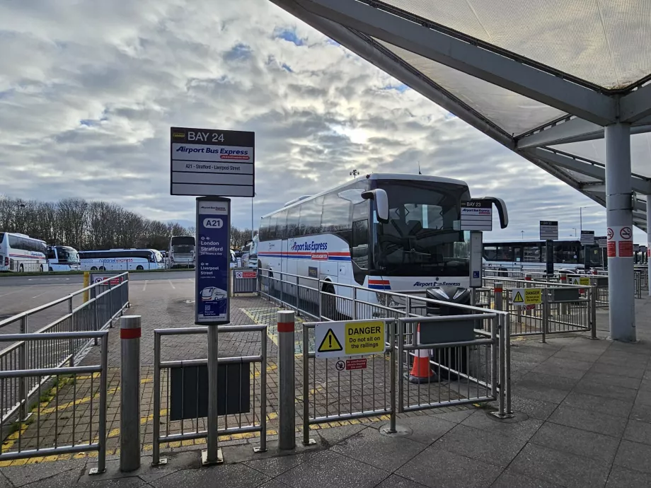 Autocarro para Londres