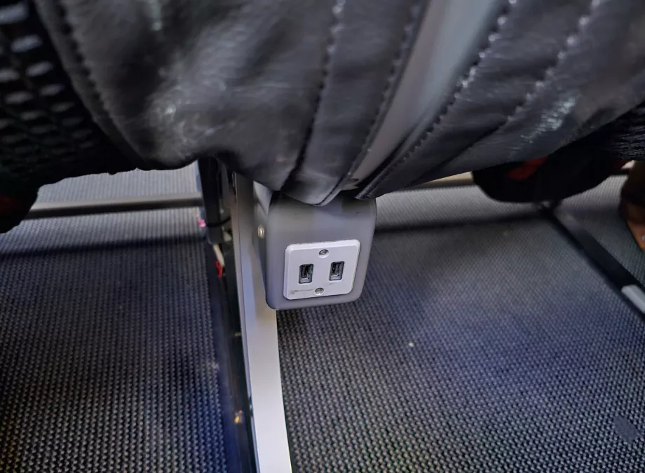 Tomadas no avião