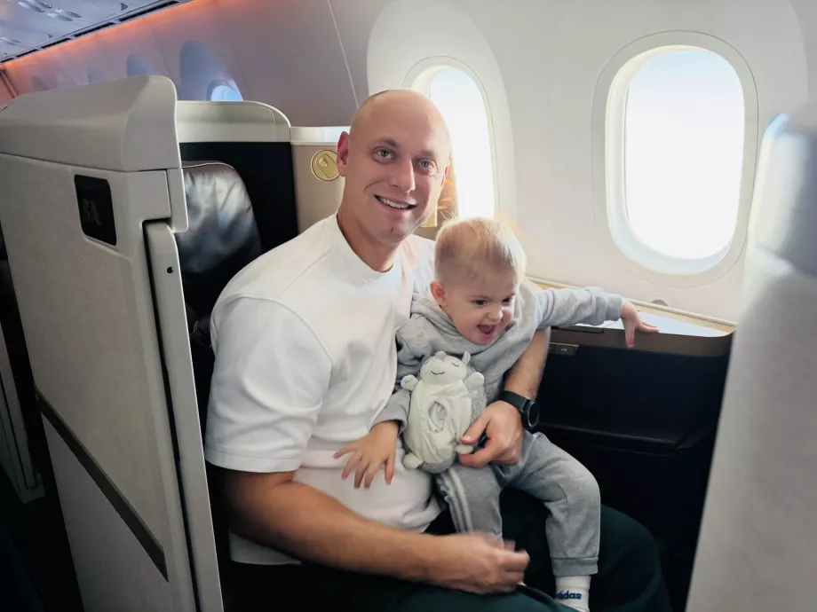 Eu e o meu filho mais novo