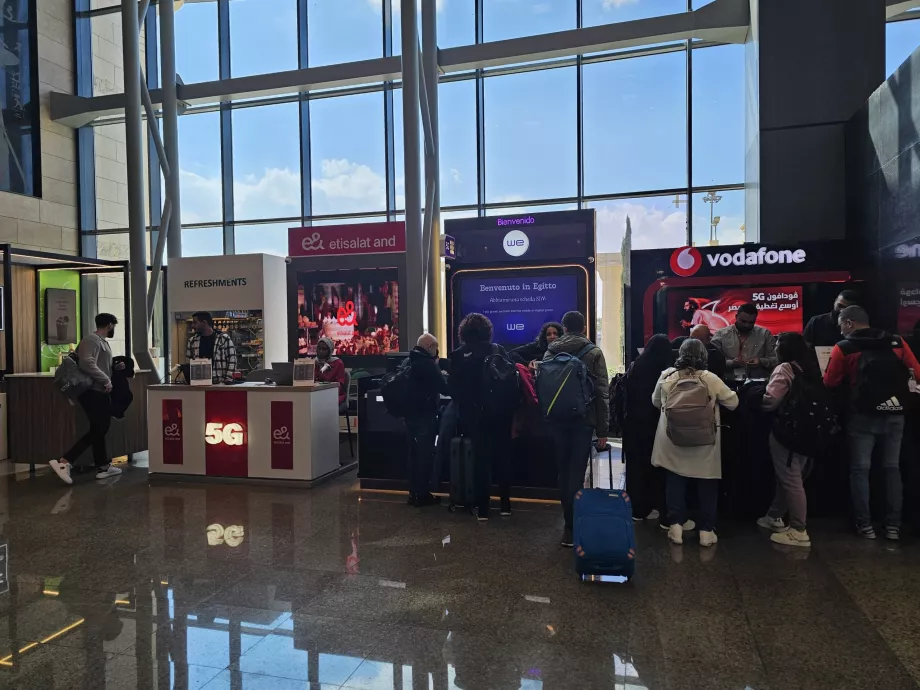 Barreiras dos operadores móveis