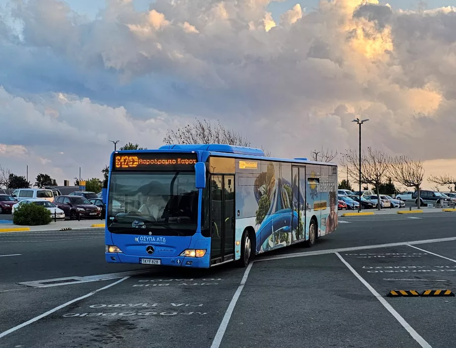 Autocarro para o centro de Pafos