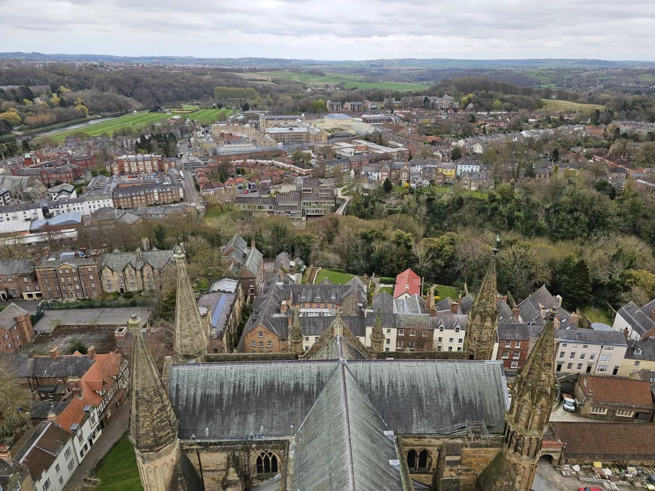 Vista do teto da catedral