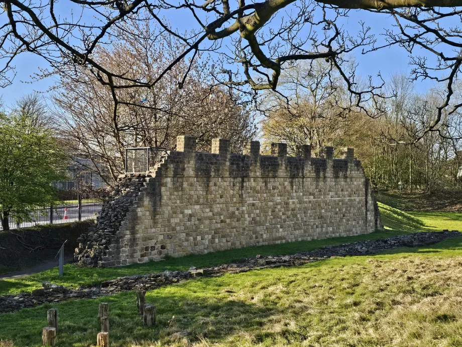 Réplica da Muralha de Adriano, Segedunum