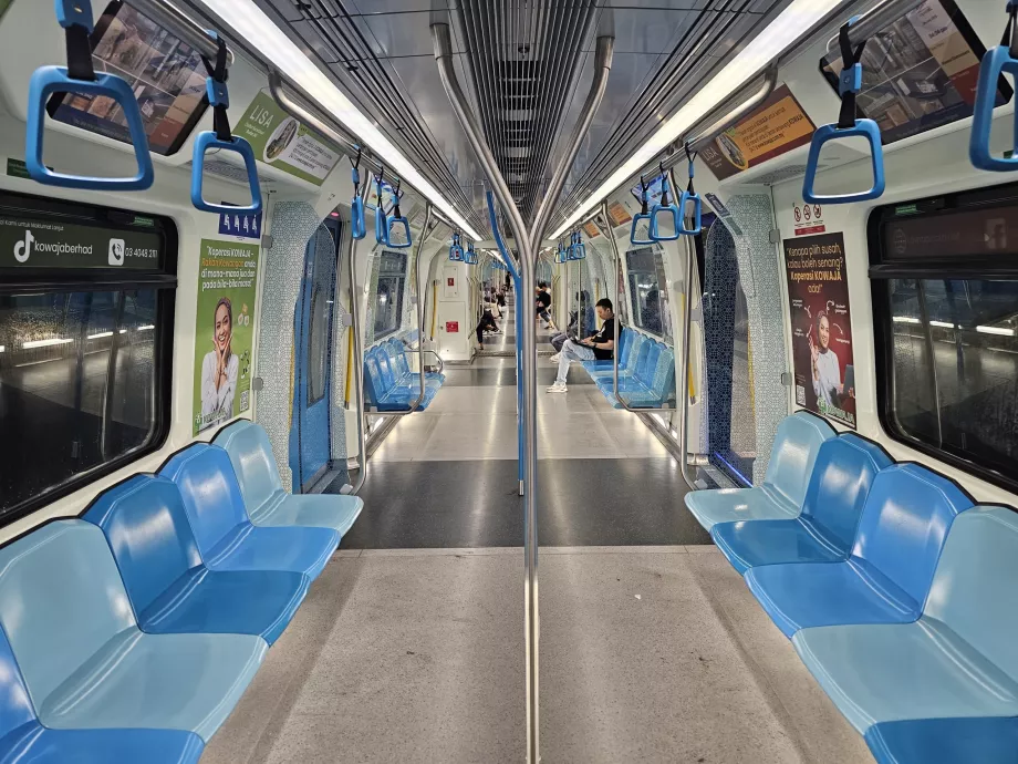 Interior do comboio